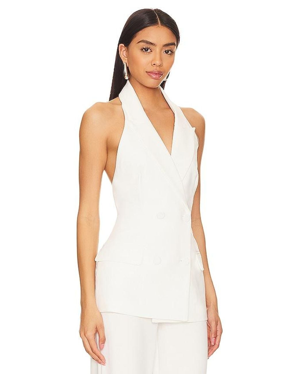 Bardot White Freya Vest