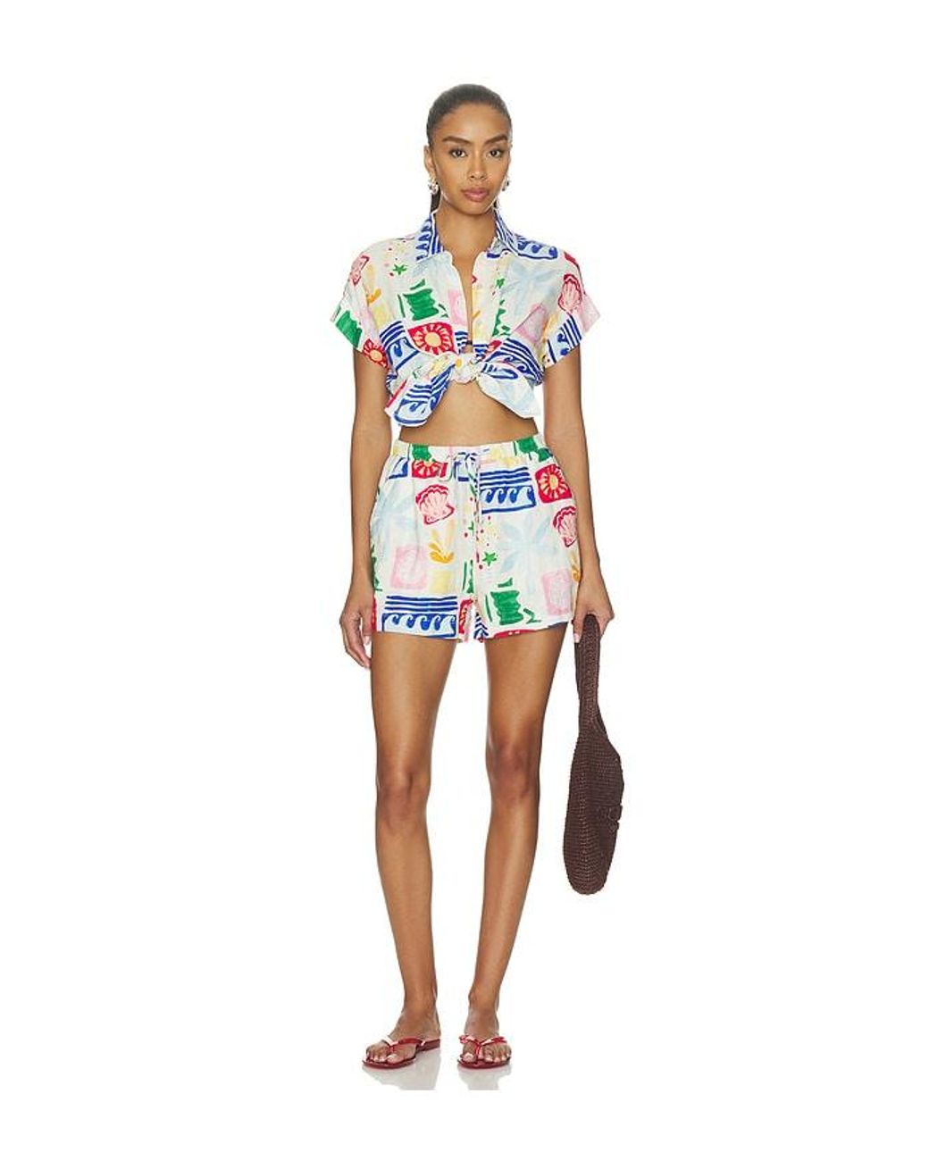 Rails Blue Jenner Short