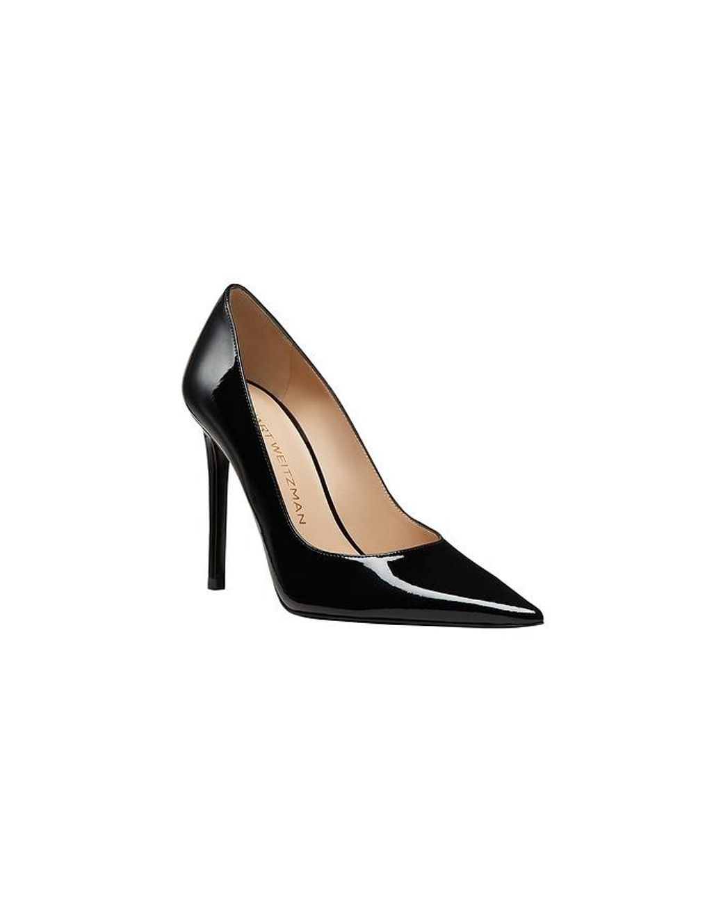 Stuart Weitzman Black Stuart Power 100 Pump