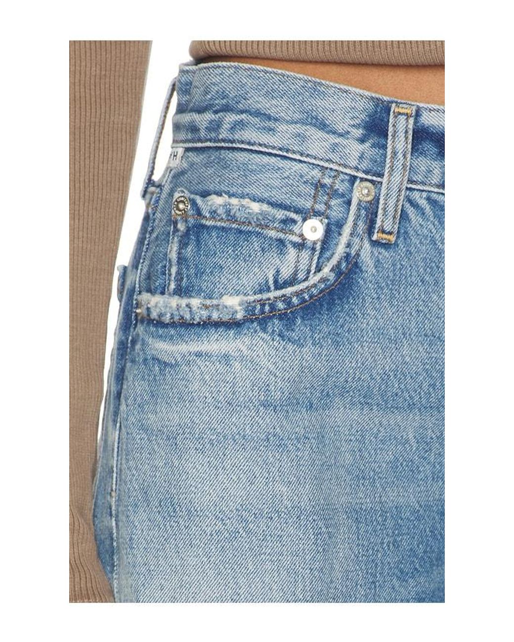 Citizens of Humanity Blue Miro Long Relaxed Jean