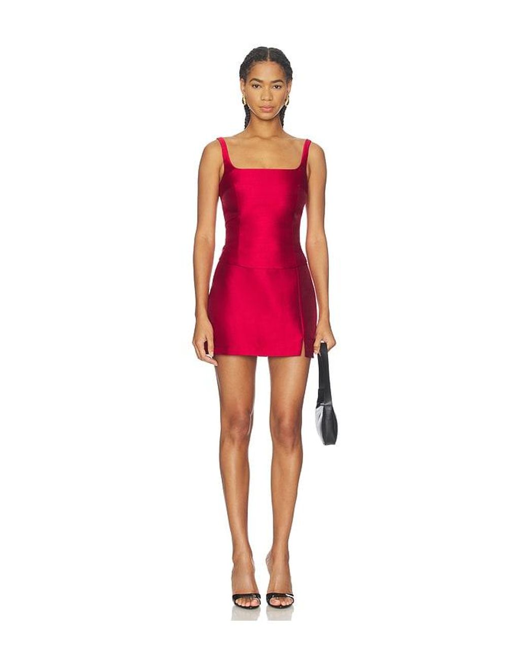 Amanda Uprichard Red Jacksonville Top