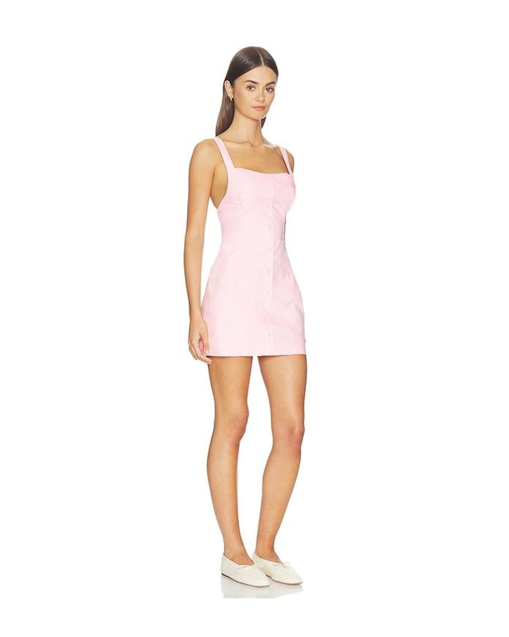 Lovers + Friends White Victoria Mini Dress