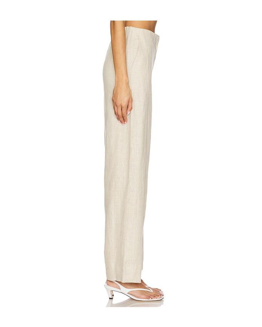 Faithfull The Brand White Meave Trouser