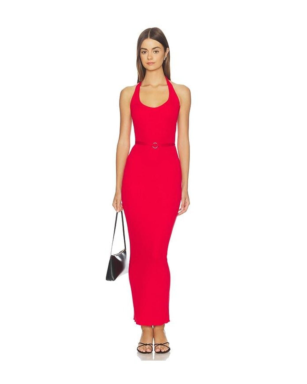 superdown Red Constance Maxi Dress