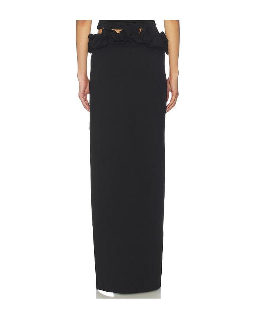 Nbd Black Zoya Maxi Skirt
