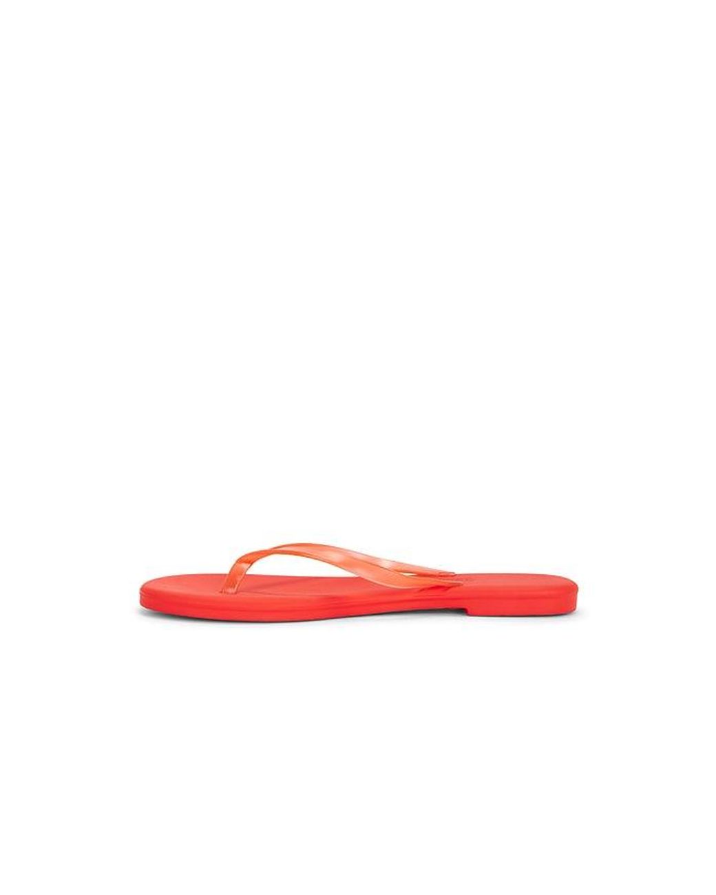 TKEES Red Aqua Flip Flops