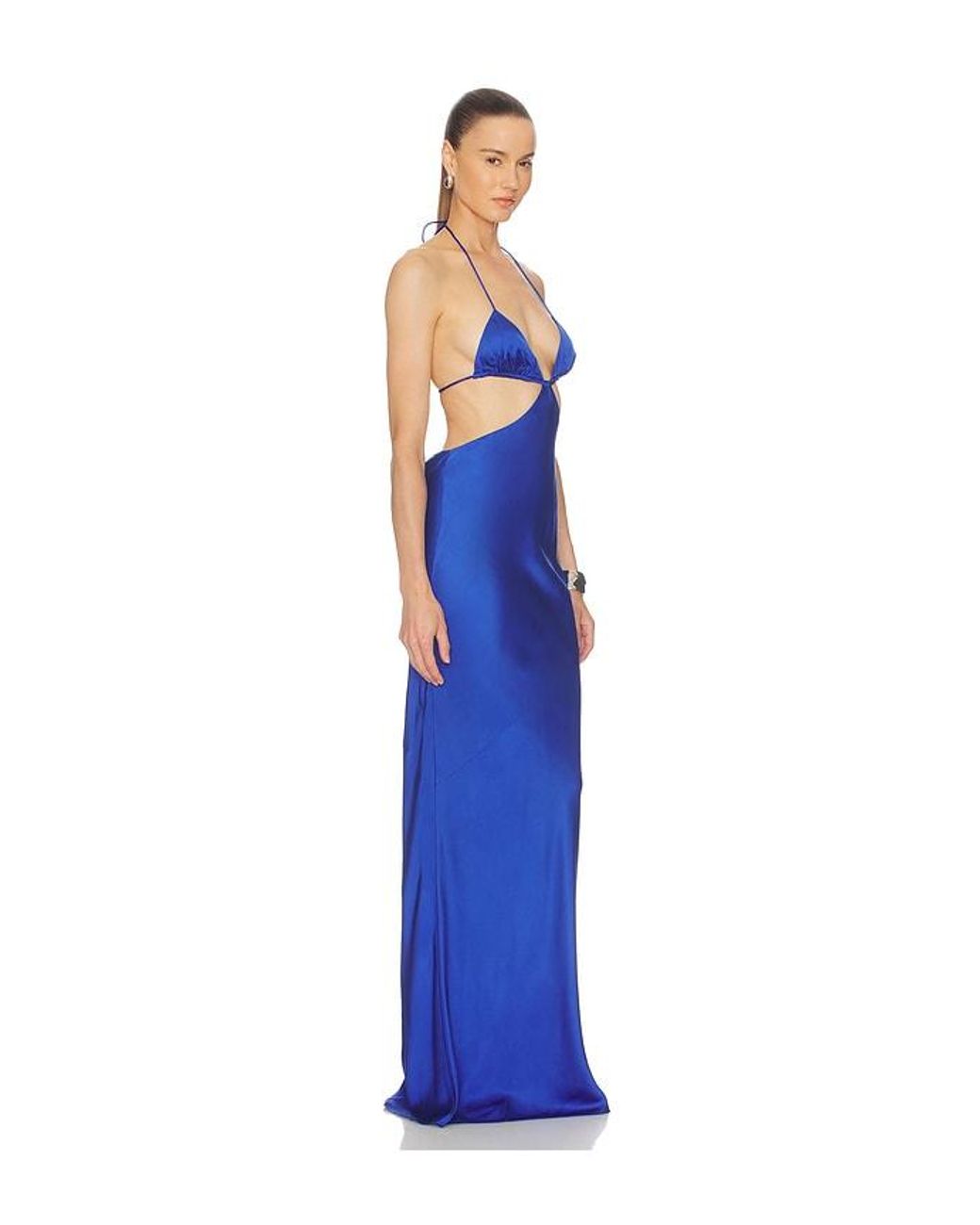 Nbd Blue Naseem Maxi Dress