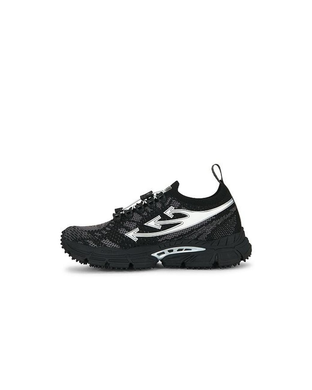 Off-White c/o Virgil Abloh Black Be Right Back Knit Sneaker