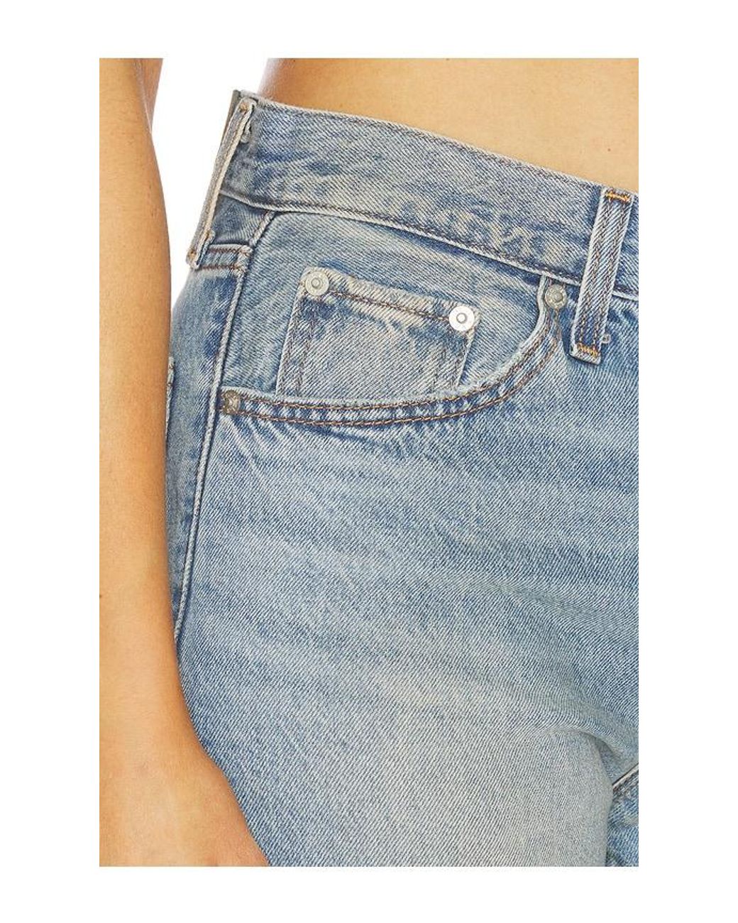 Levi's Blue Loose Boot
