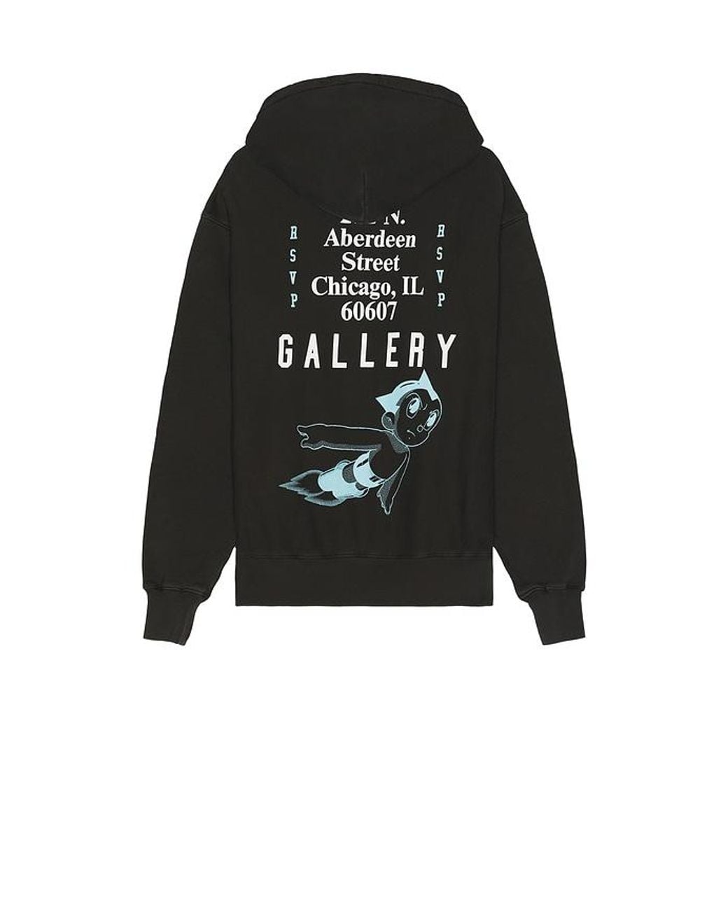 Agolde Black X Rsvp Gallery Easton Hoodie for men