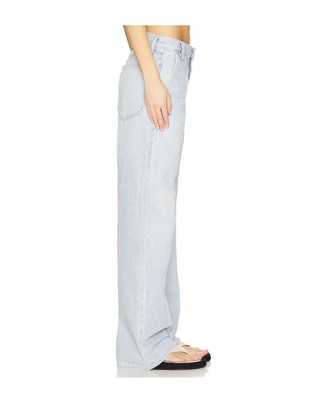 Agolde White Shona Trouser Jeans