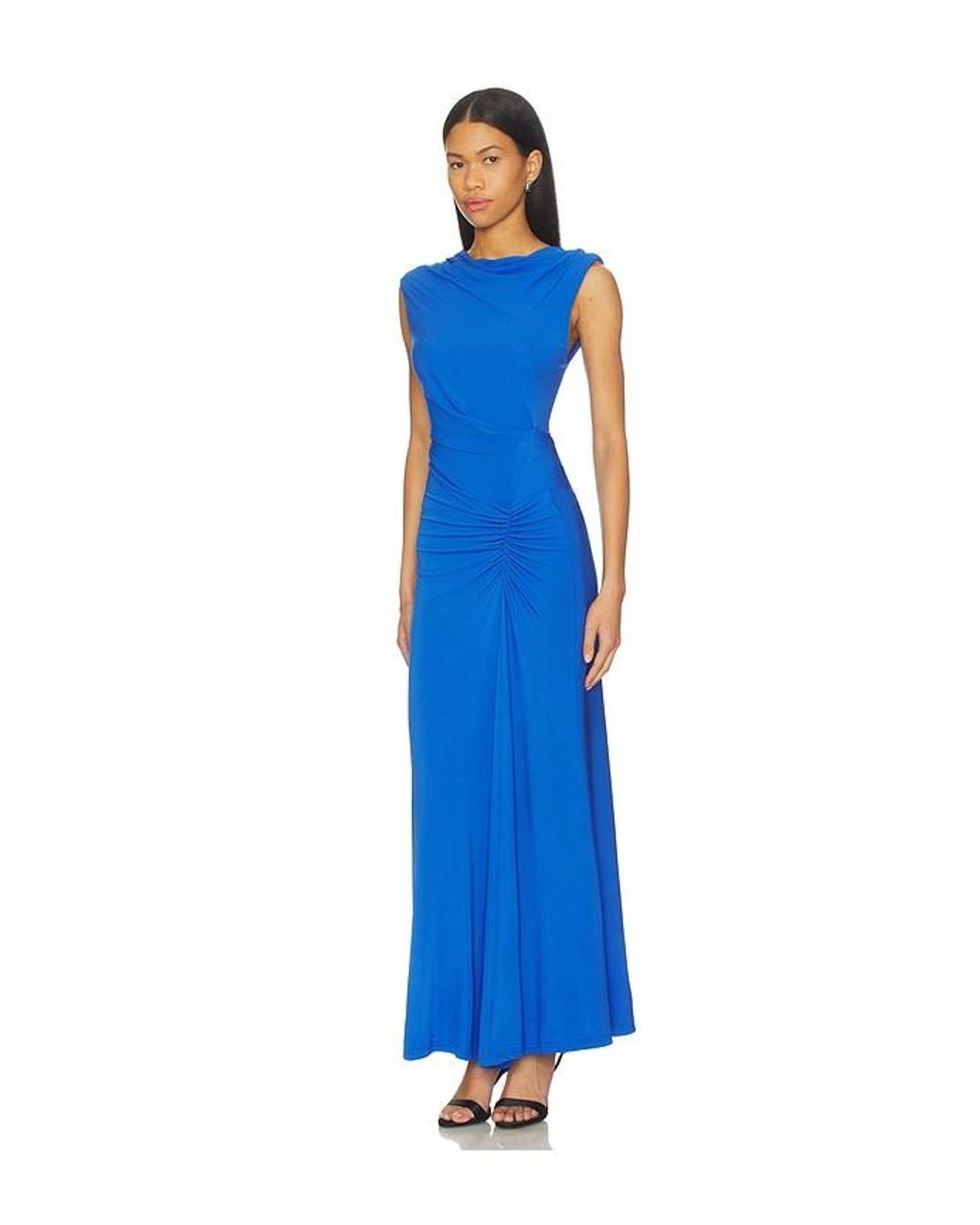 Jonathan Simkhai Blue Acacia Midi Dress