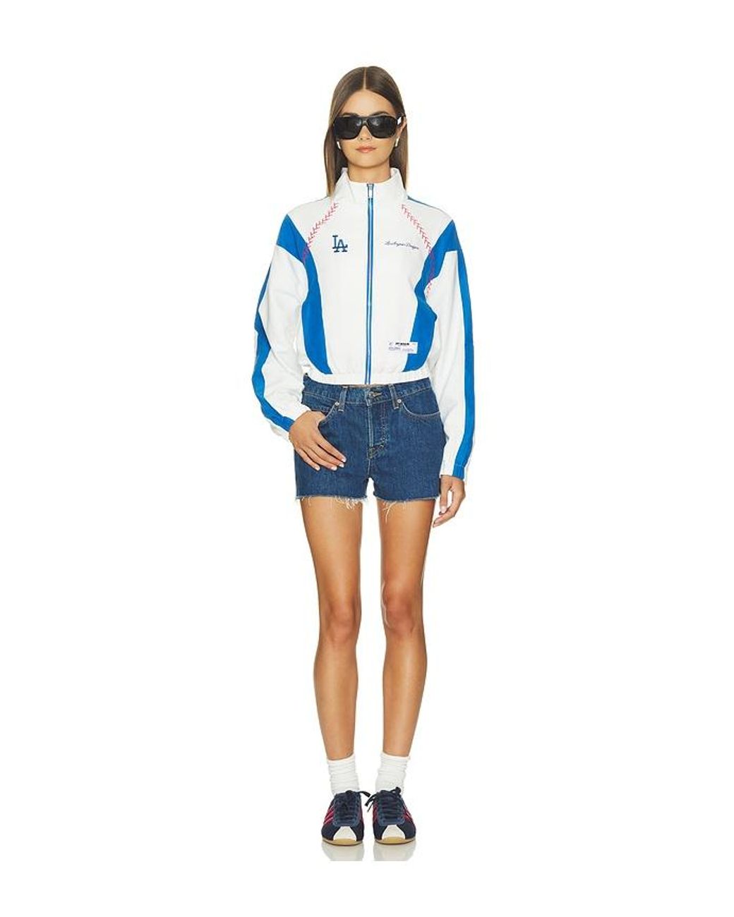 OFF SEASON Blue Lightweight Track Jacket