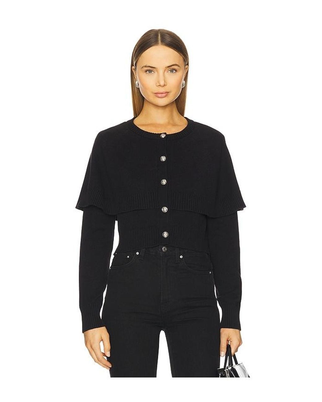 Steve Madden Black Gisselle Cardigan
