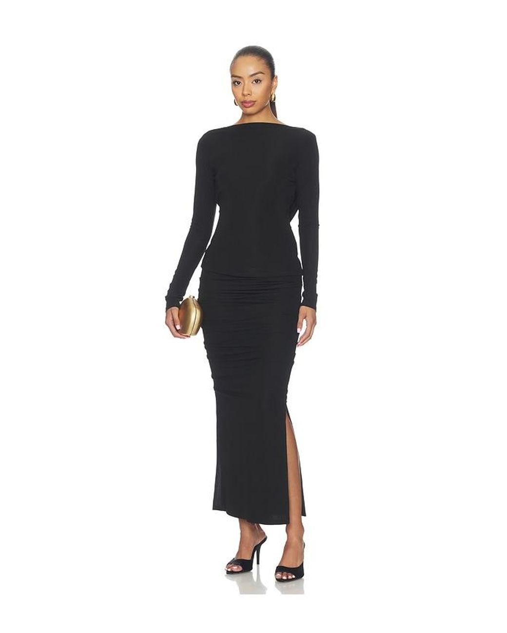 Cult Gaia Black Dany Skirt