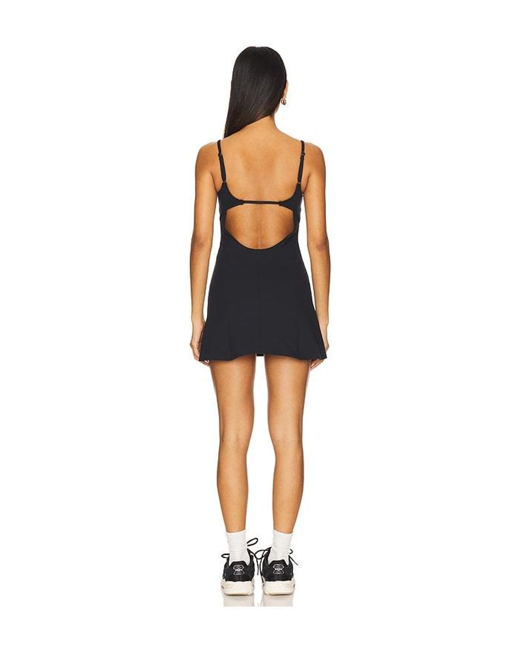 WellBeing + BeingWell Black Movewell Astrid Dress