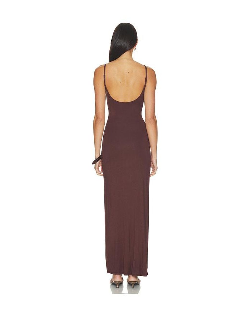 Lovers + Friends Brown Melanie Maxi Dress