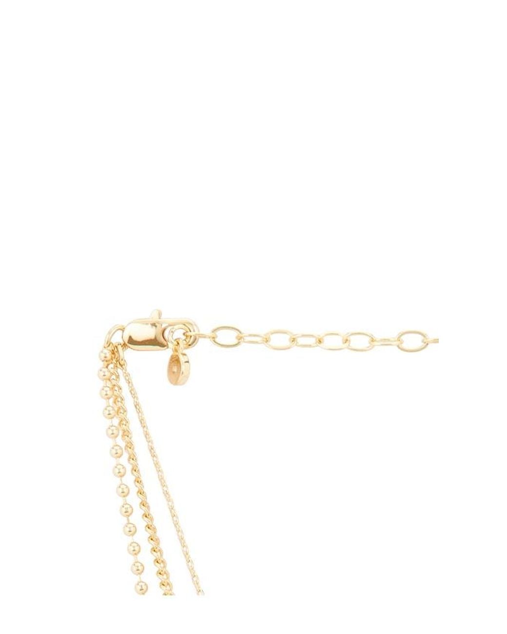 Ettika Multicolor Crystal Layers Necklace