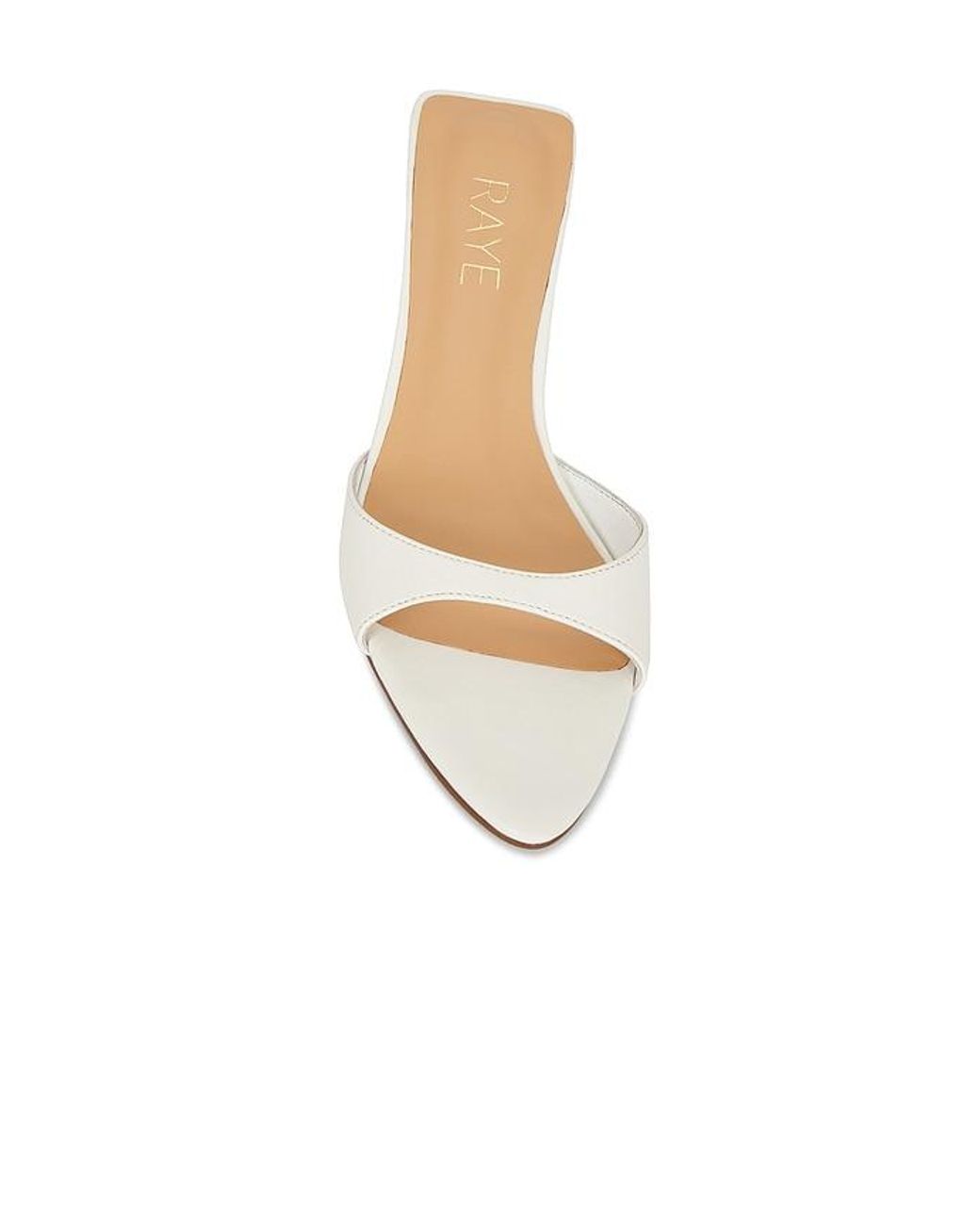 Raye White Chad Sandal