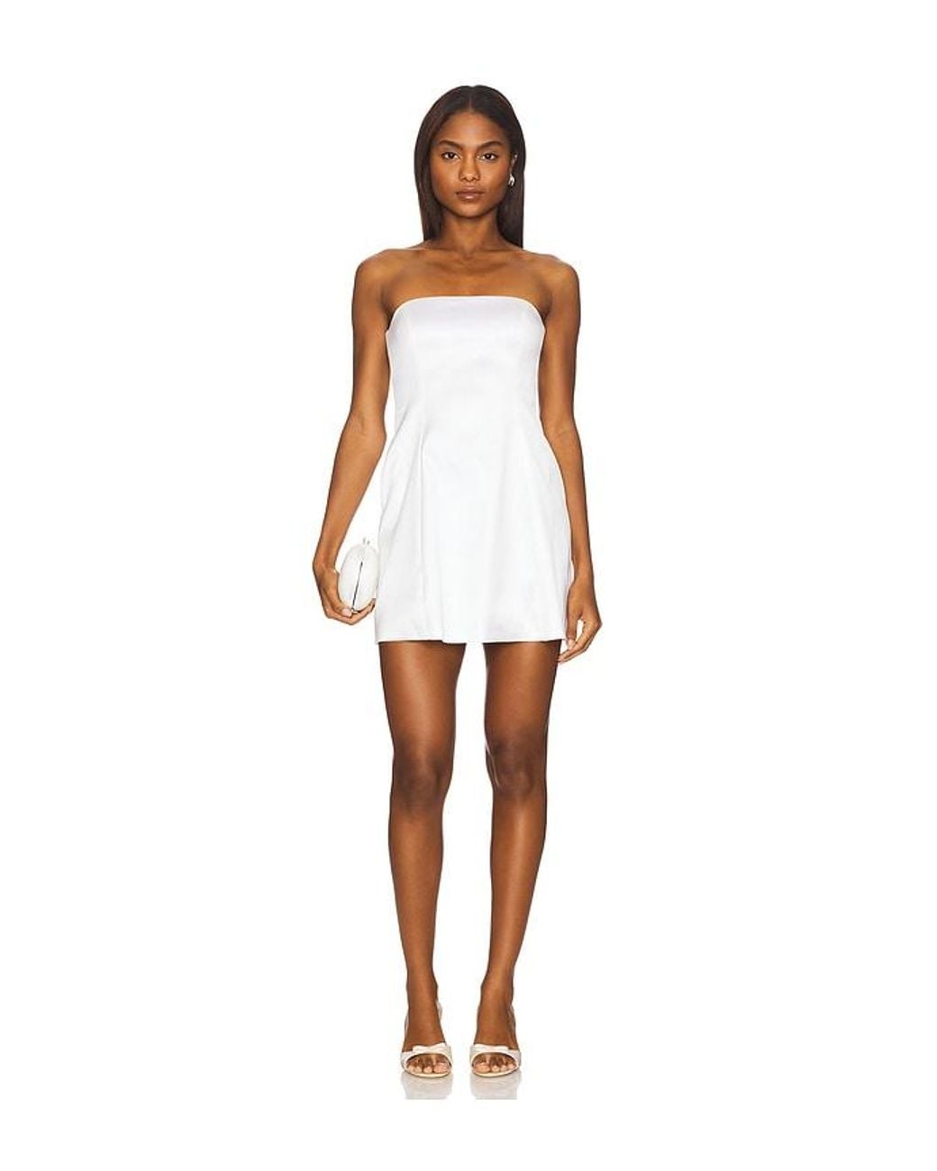 MAJORELLE White Kelsey Mini Dress