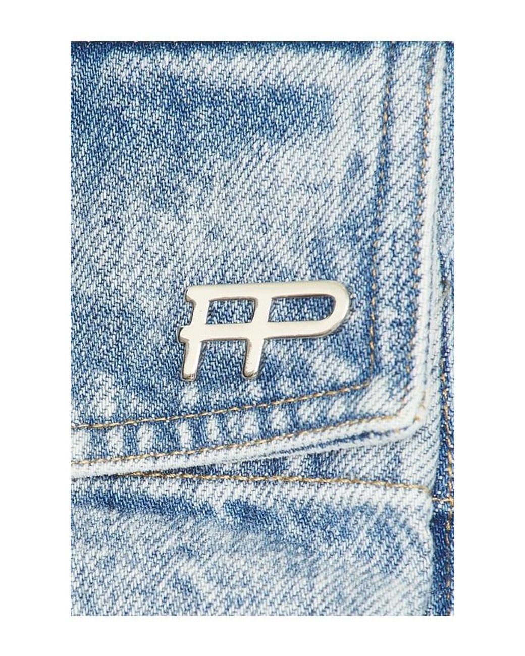 Filling Pieces Blue Denim Jacket for men