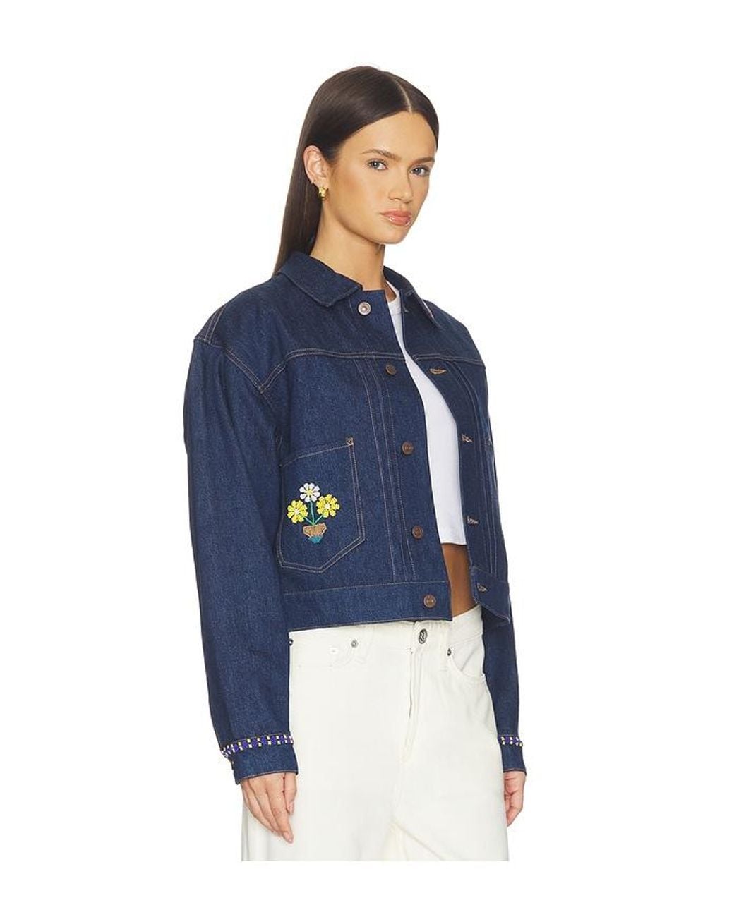Polo Ralph Lauren Blue Rigid Denim Trucker Jacket