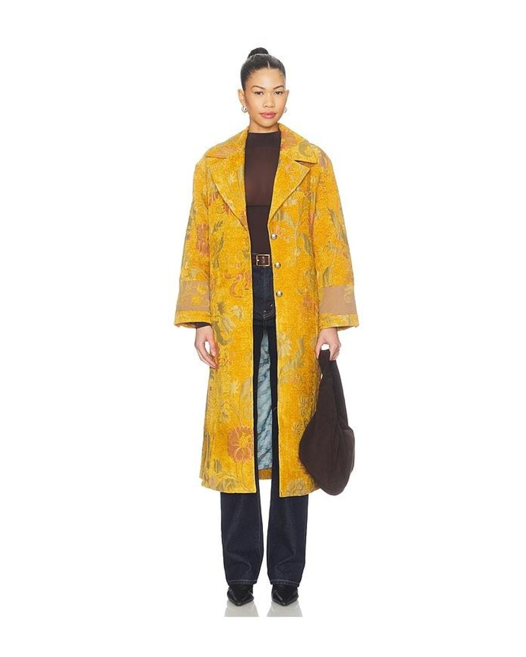 Free People Yellow Laurel Canyon