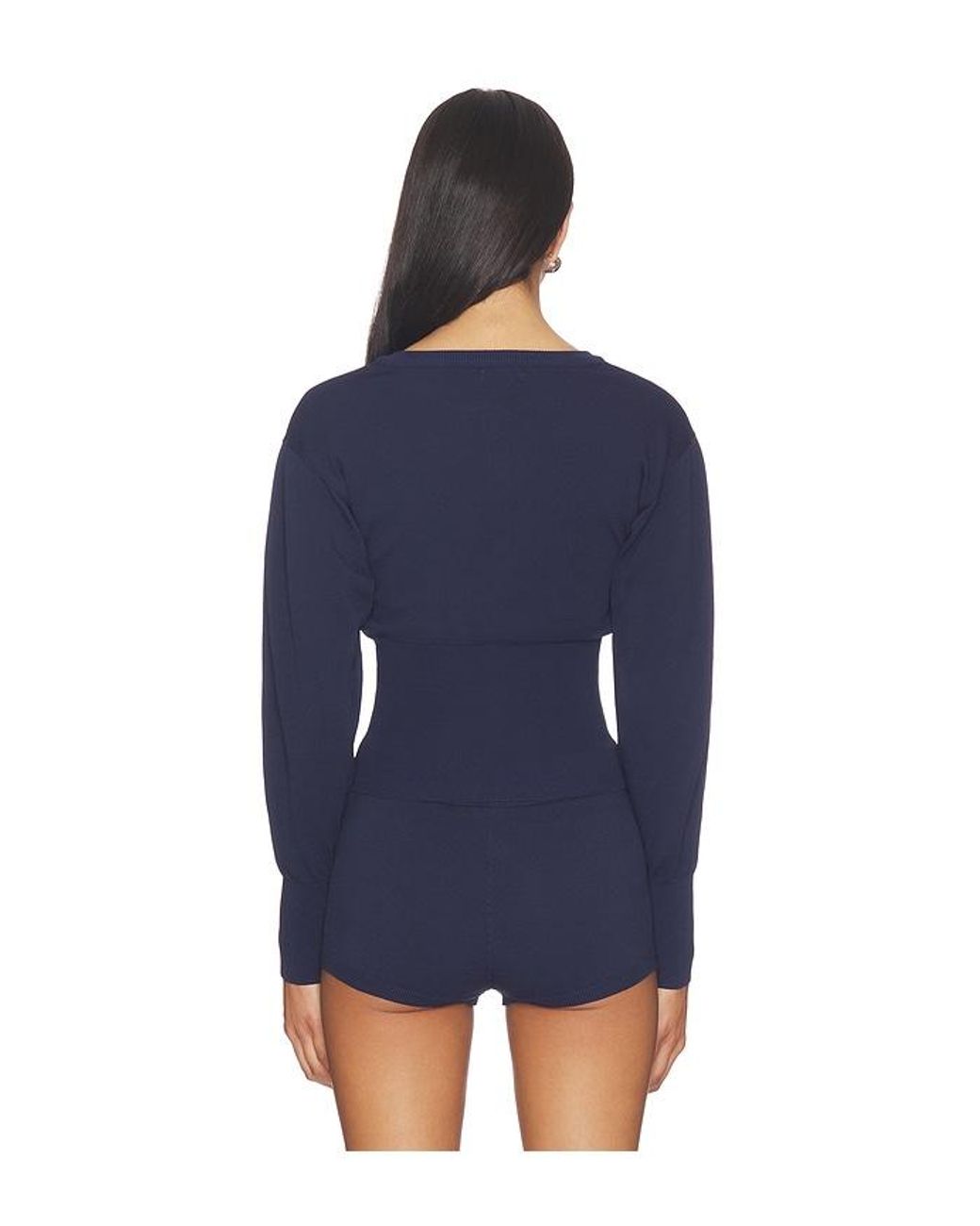 superdown Blue Jayella Knit Top