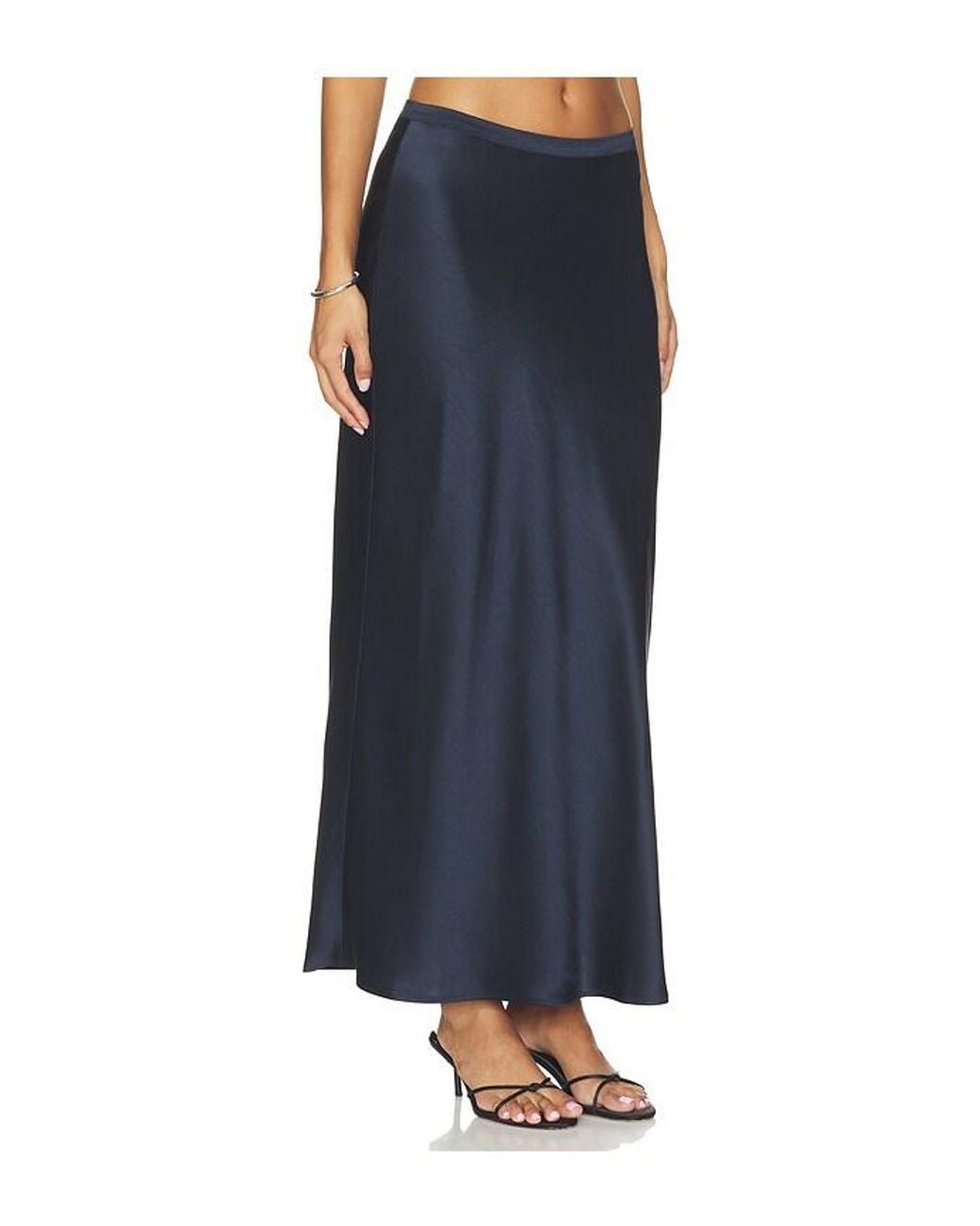 Anine Bing Blue Bar Maxi Skirt