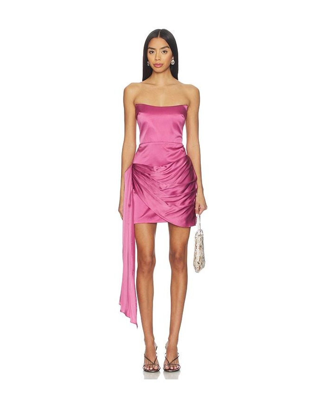 Amanda Uprichard Red Alaia Dress