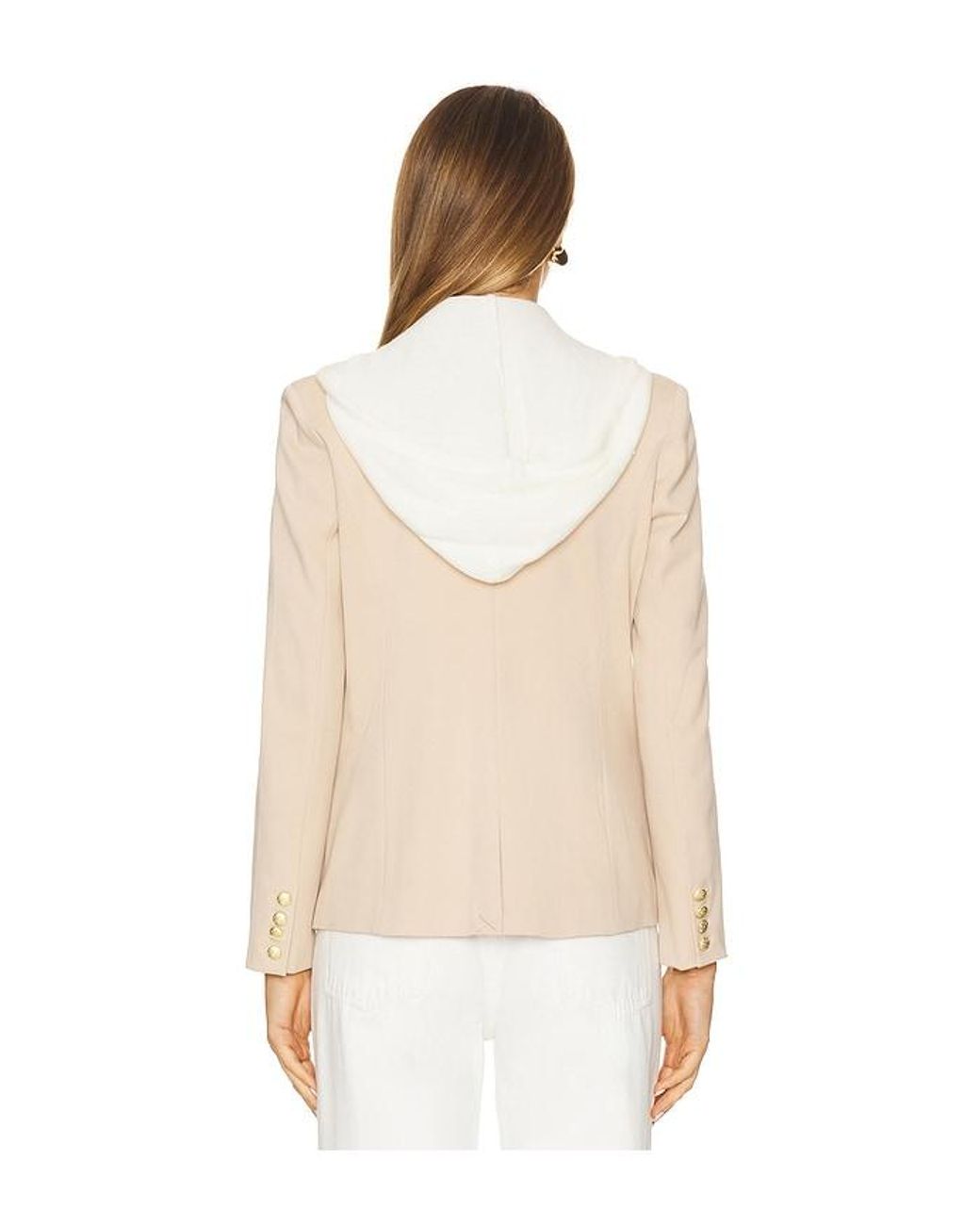 Central Park West Natural Nautical Dickey Blazer