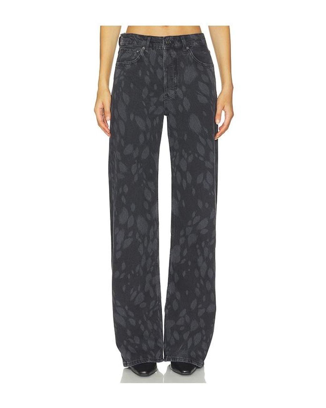 Anine Bing Blue Hugh Jean