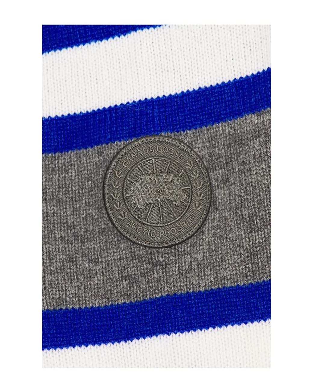 Canada Goose Blue Matawin Crew Knit Sweater for men