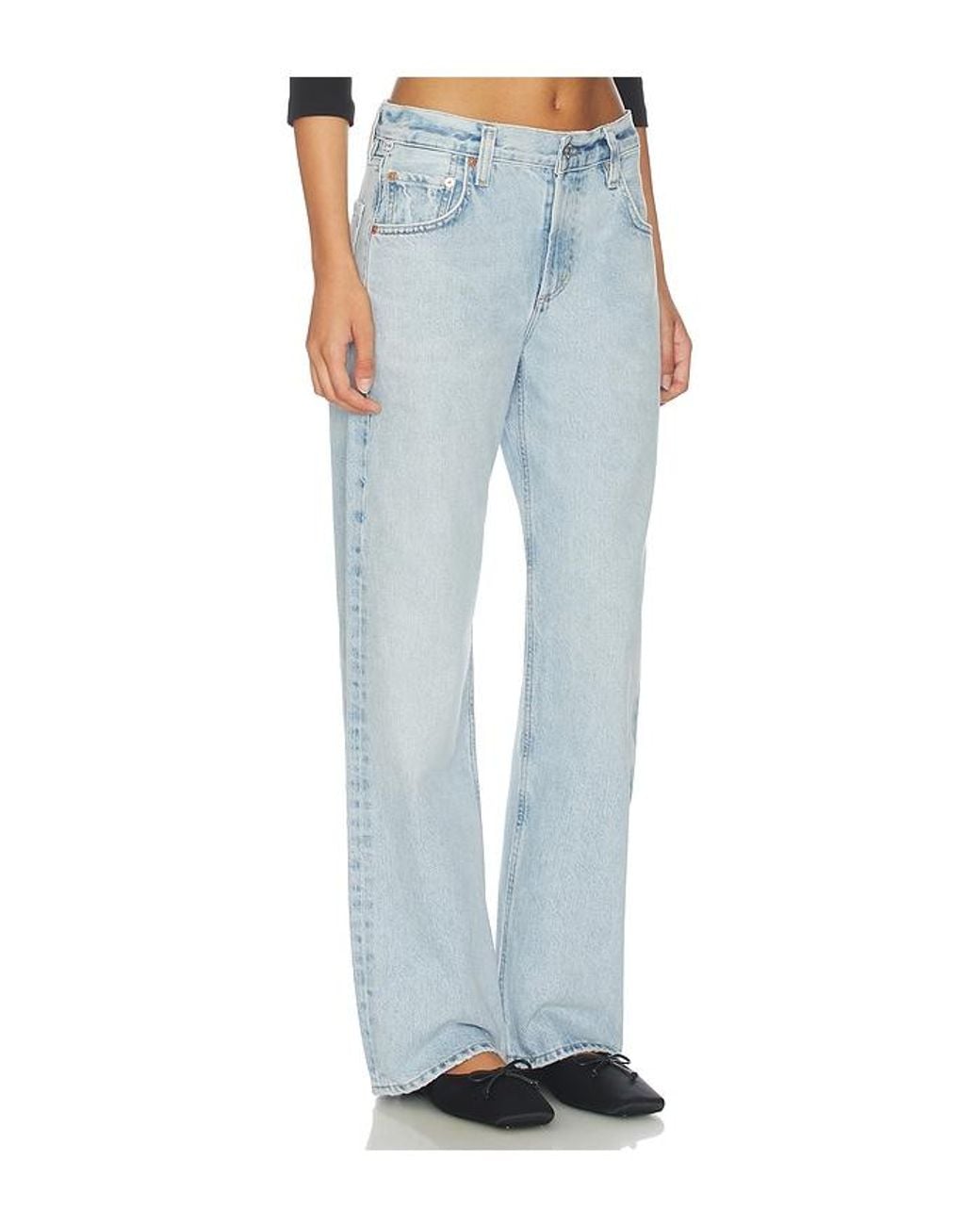 Citizens of Humanity Blue Lindz Easy Straight Jeans