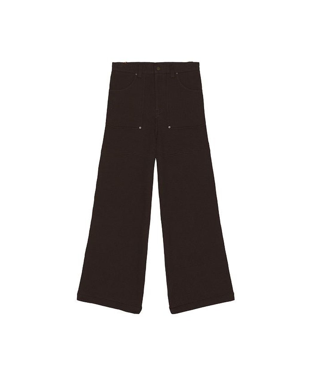 Isa Boulder Black Loop Patch Pants for men