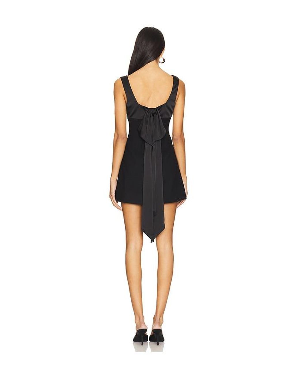 Lovers + Friends Black Helena Mini Dress