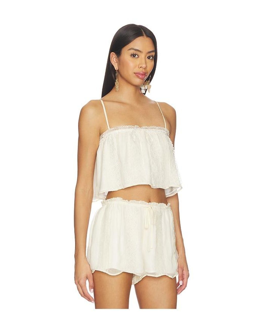 Tularosa White Tatum Top