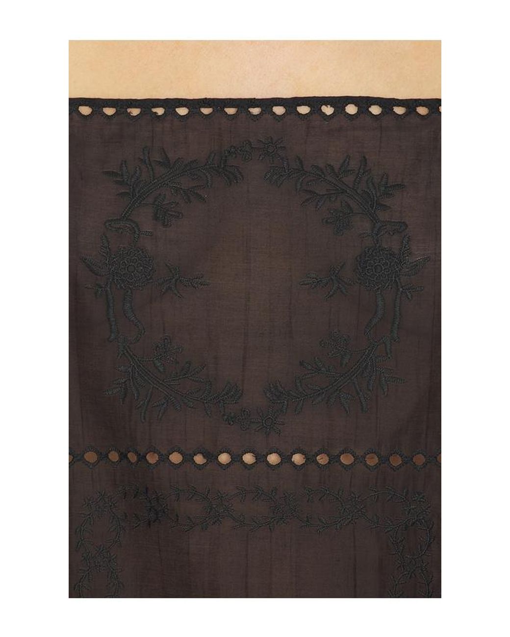 Helsa Black Handkerchief Camisole