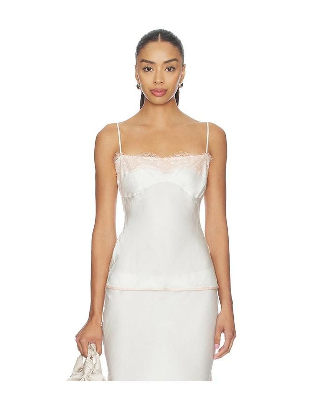 Asta Resort White Nikolina Camisole