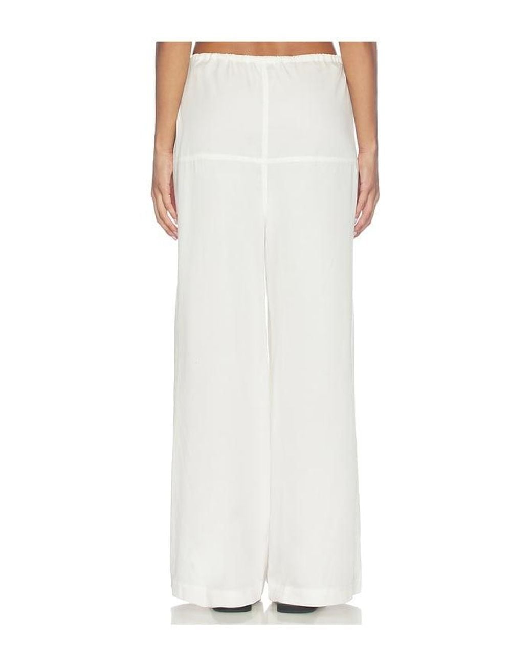 With Jean White Norah Pant