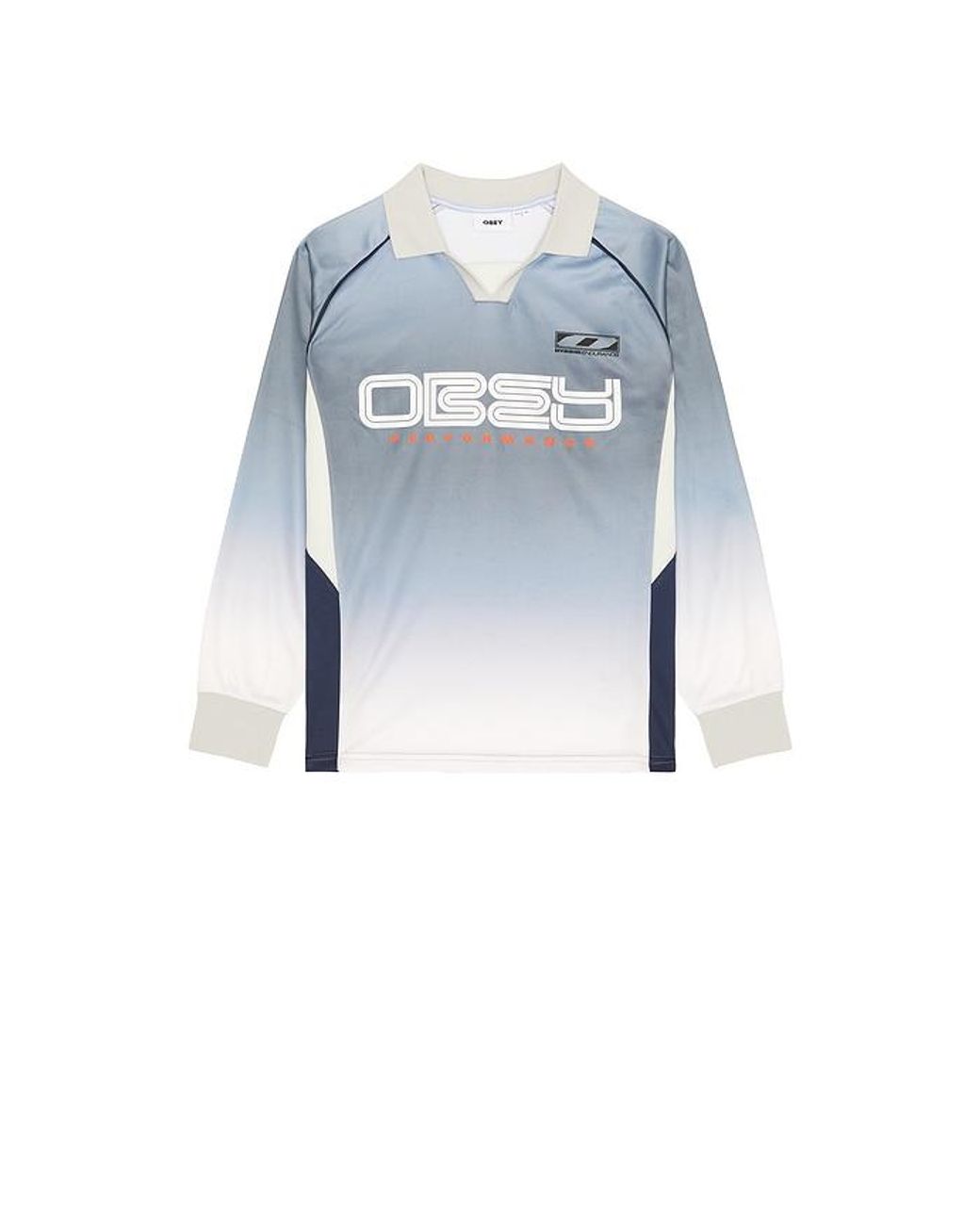 Obey Blue Spectrum 89 Long Sleeve Jersey for men