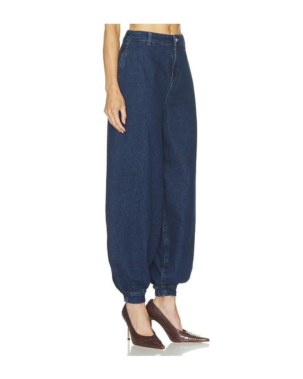 ALIGNE Blue Meryl Balloon Jean