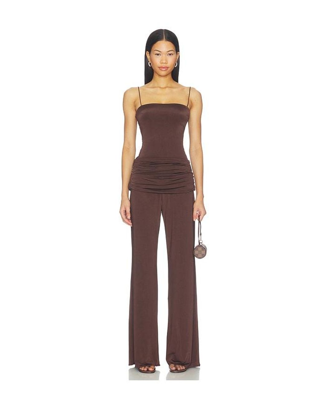 Amanda Uprichard Purple Pippa Top
