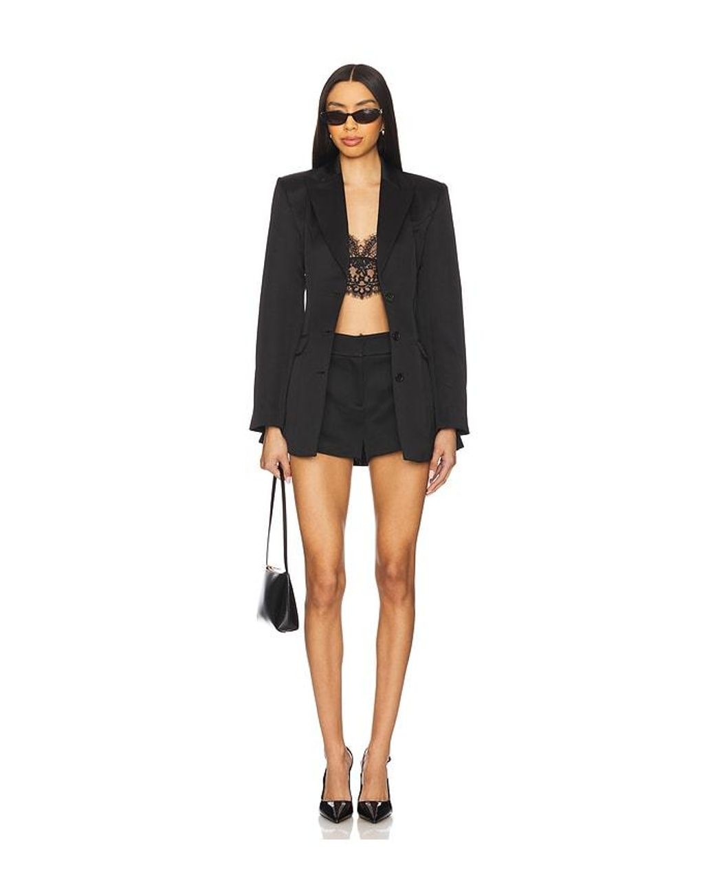Lovers + Friends Black Shannon Short