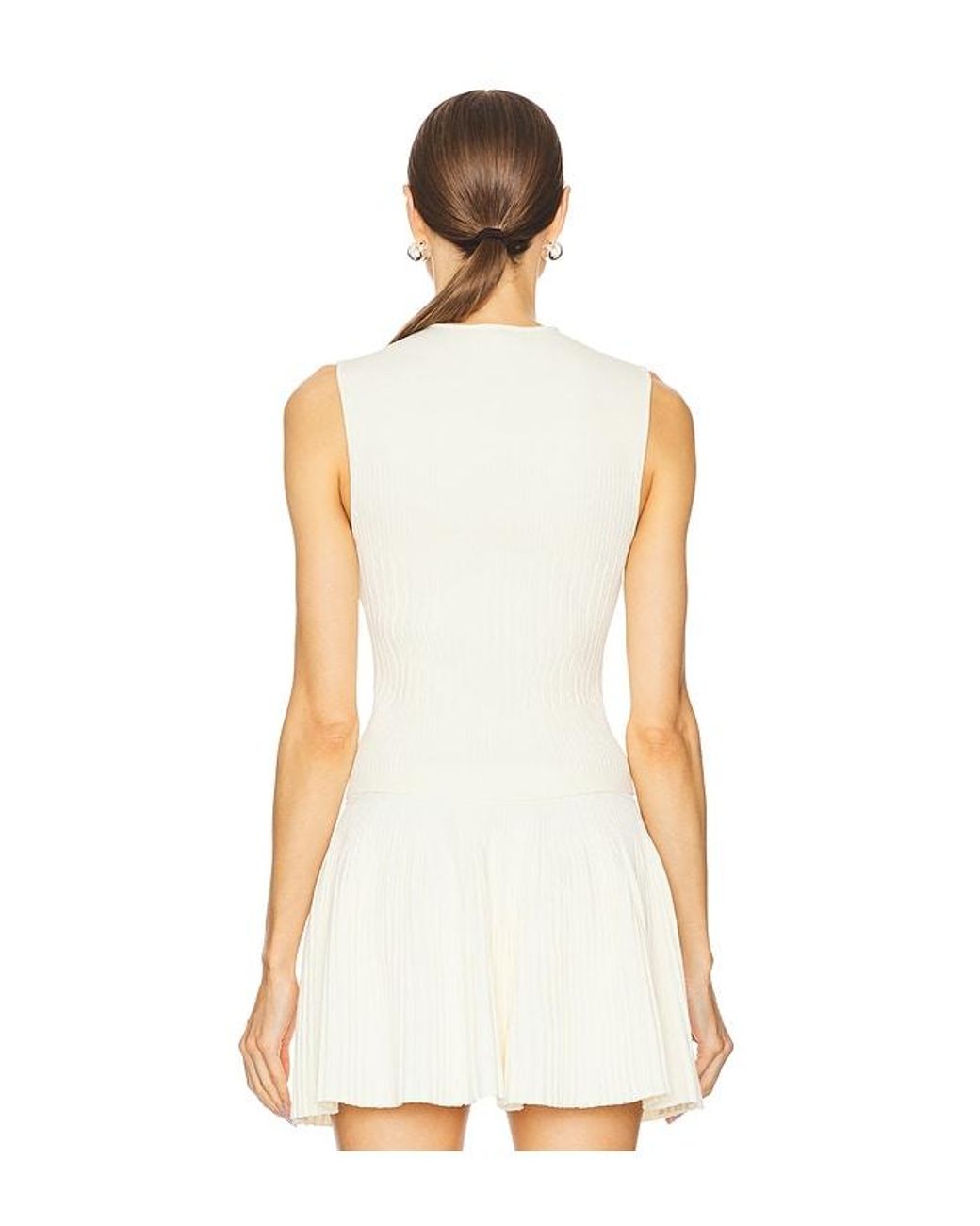 L'academie White 'Academie Dania Knit Top