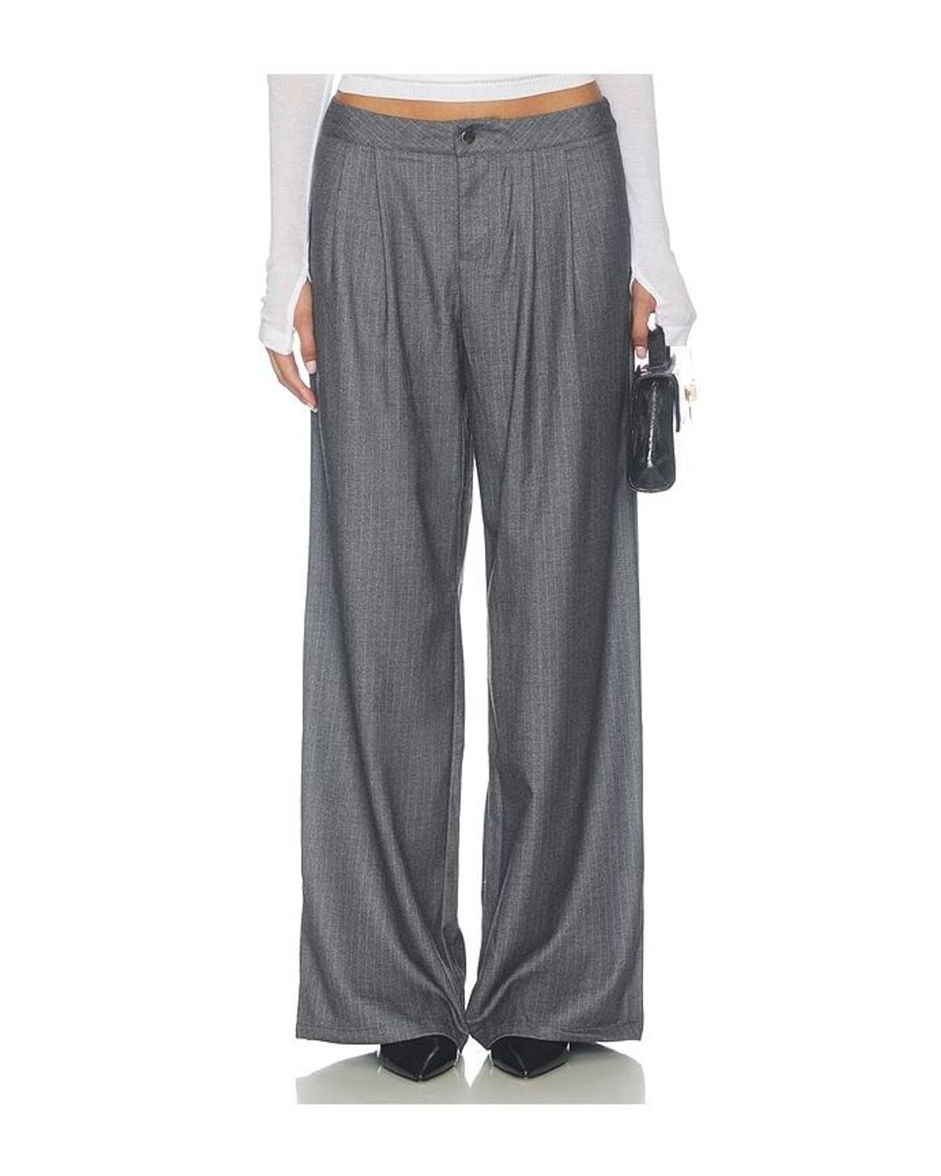 ALL THE WAYS Gray Alex Scarf Wrap Pant