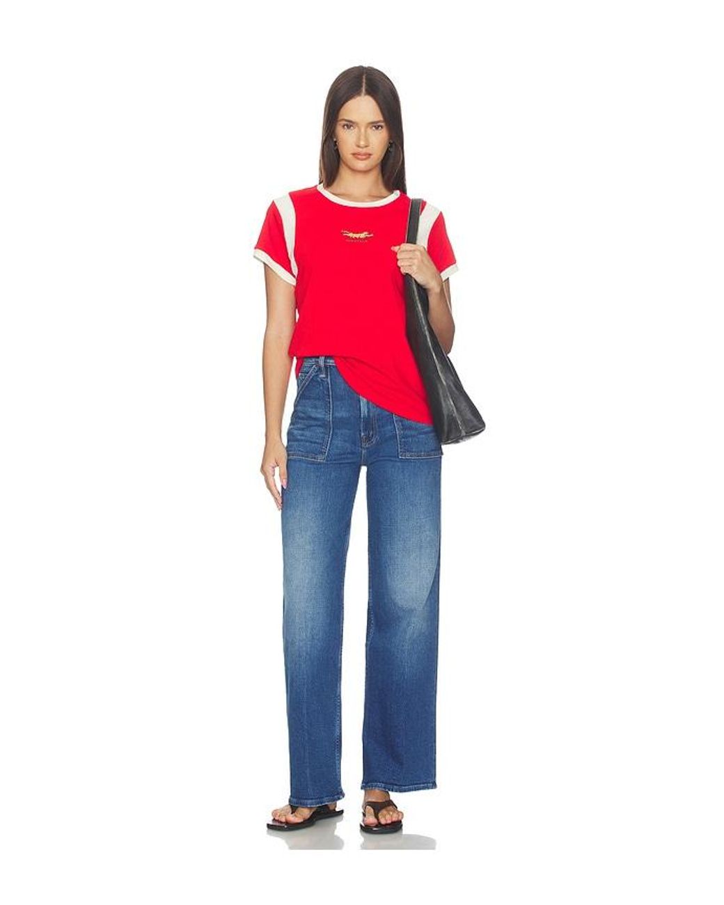 Mother Blue Lil Petite Patch Maven Sneak