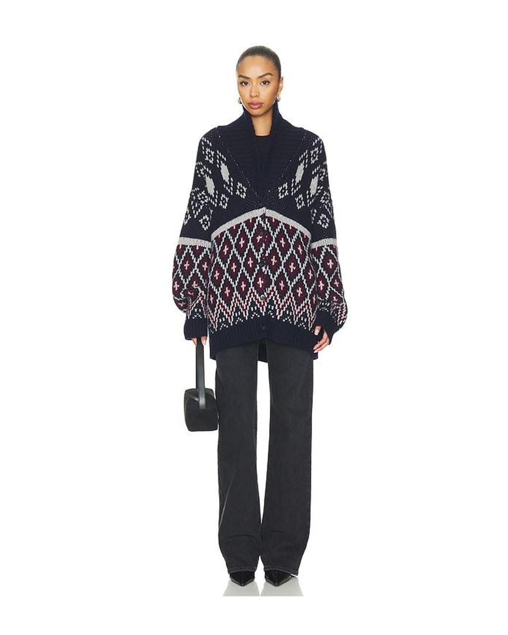 Lisa Yang Blue Arda Sweater