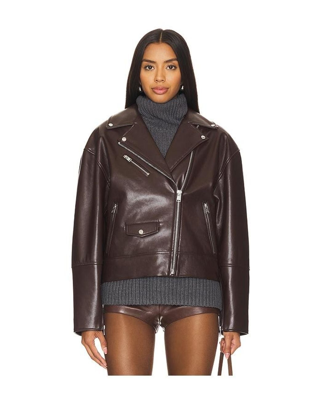Lamarque Brown Andrade Jacket