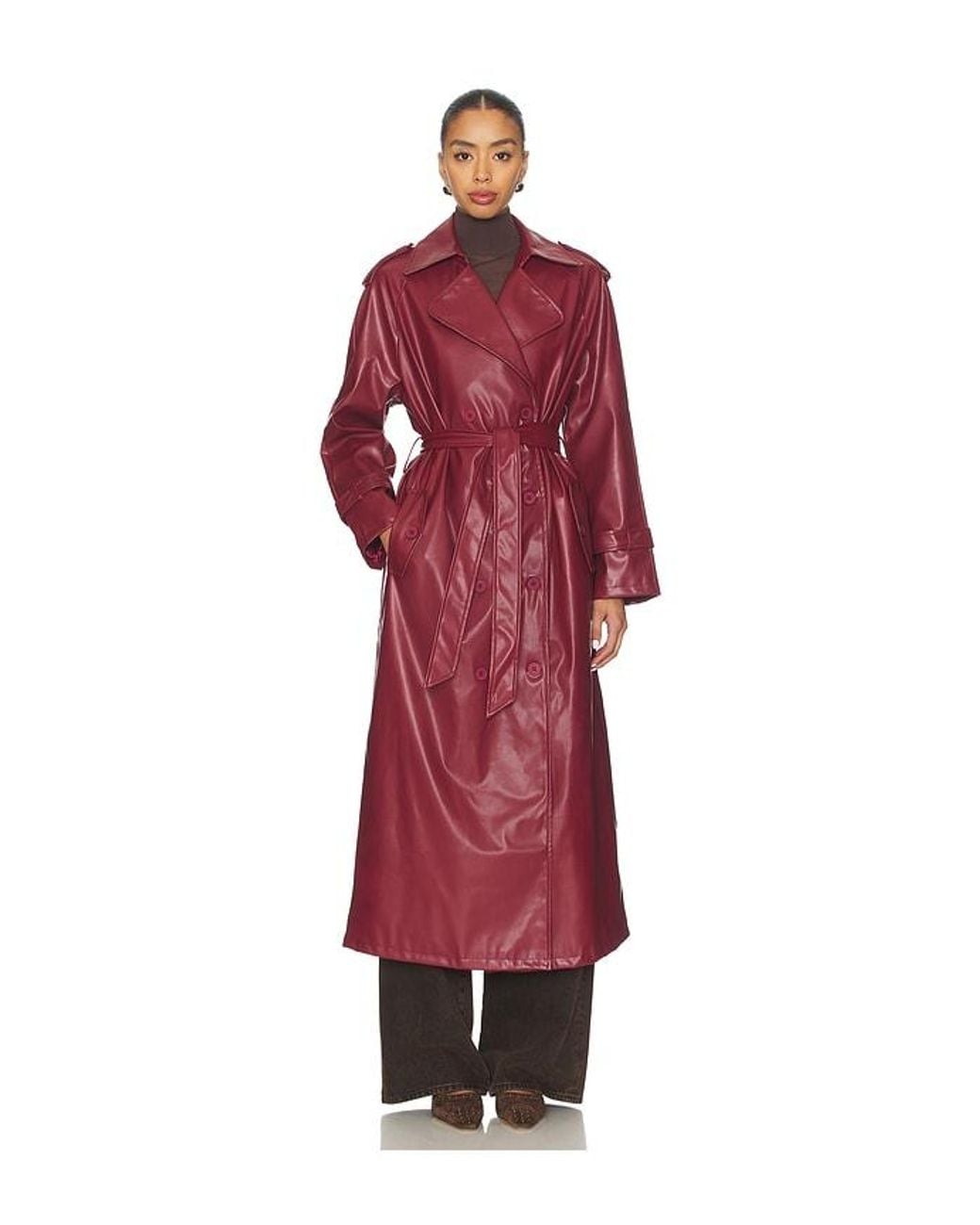 Lioness Red X Revolve Penny Trench Coat